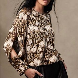 NWT Banana Republic Verona Blouse SZ L *SOLD OUT*